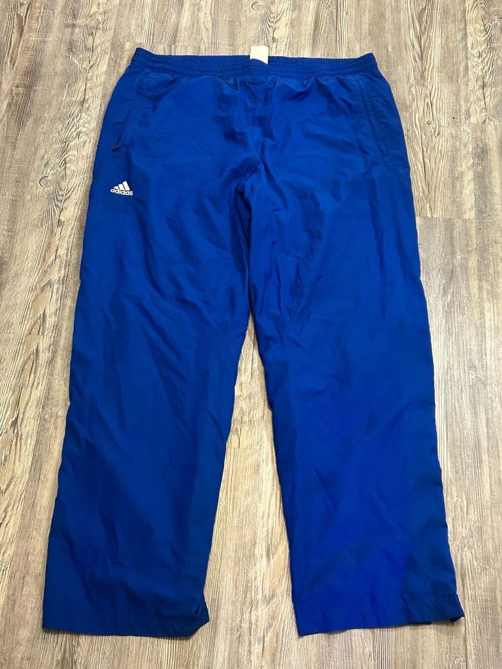 adidas Team Performance ClimaProof Blue Mesh Lined Track Pants